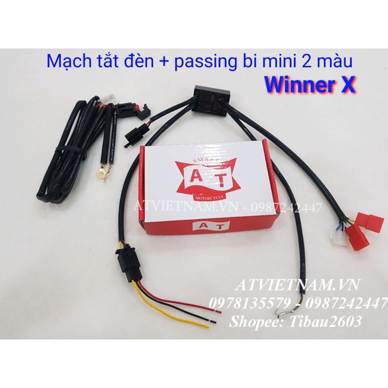 Mạch Tắt đèn Chính Và Passing Trợ Sáng Mini 2 Màu Cho Winner X Shopee