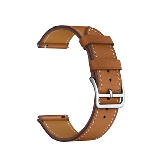 Dây Đeo Da Cho Samsung Galaxy Watch 7 FE 6 5 40mm 44mm Watch5 Pro / Watch4 Classic 42mm 46mm Vòng Tay