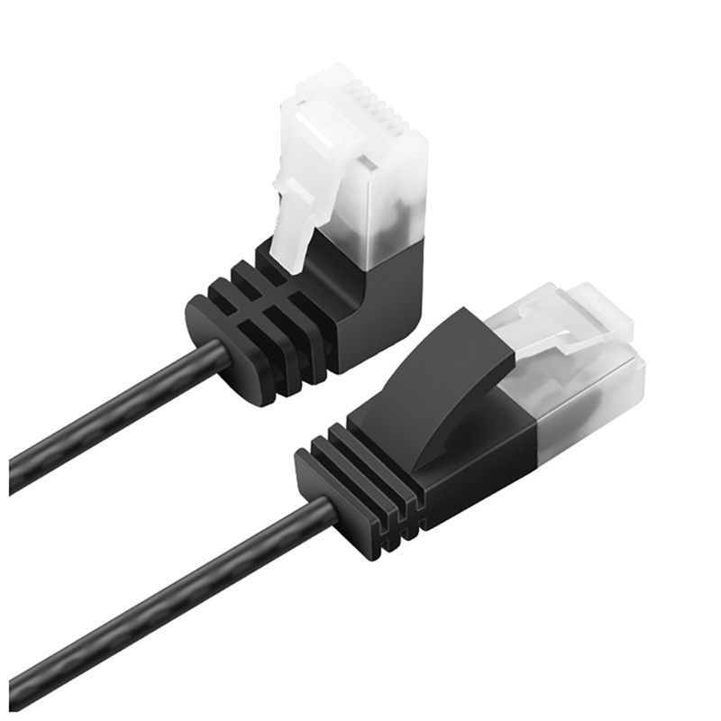 Dây cáp mạng LAN Cat6 RJ45 4 góc 90 độ siêu mỏng