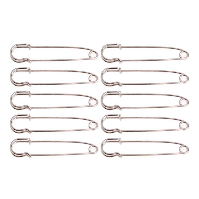 Ppy 10x Bộ Dụng cụ may vá tông màu bạc thực tế Công cụ may vá DIY hạng nặng cho chăn
