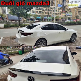Đuôi Gió Thể Thao Mazda3 Đời Xe  2020 - 2022 Chất Liệu Nhựa ABS Cao Cấp