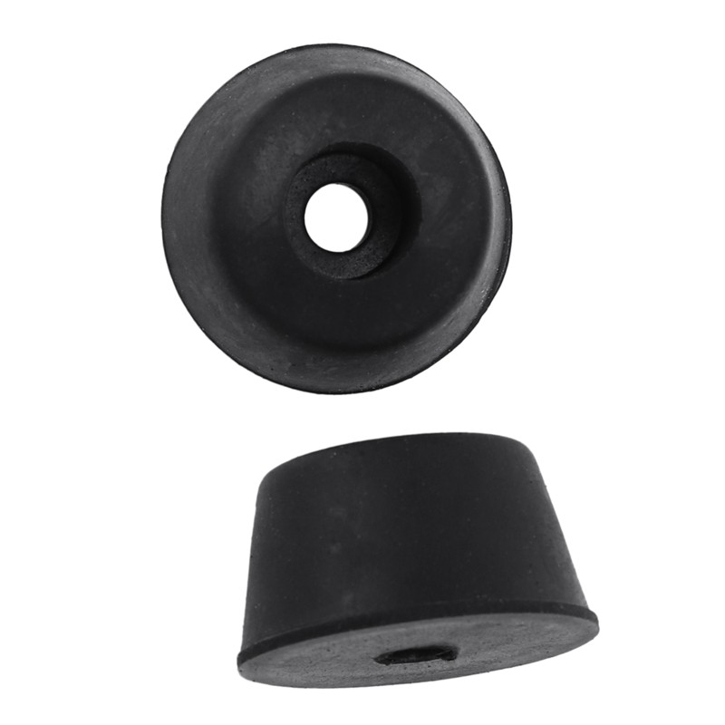 10 chiếc 21 x 12 mm hình nón lõm chân đệm cao su Chất liệu: cao su