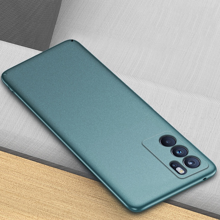 Ốp Điện Thoại PC Cứng Siêu Mỏng Mặt Nhám Cho OPPO Reno 4 SE 5 6 Pro Plus 5K ACE 2