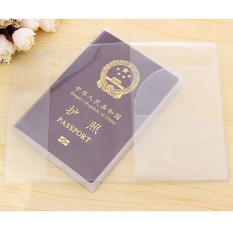 Bìa trong suốt đựng hộ chiếu bảo vệ an toàn tiện dụng