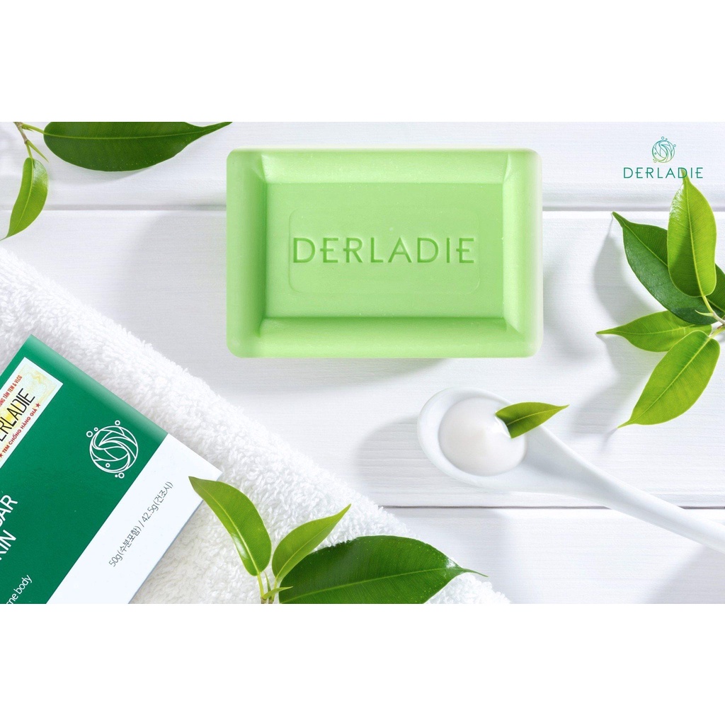 Ảnh Xà Phòng Derladie - Xà Bông Cục Giảm Mụn Lưng Cơ Thể Derladie Body Cleansing Bar Blemish Skin 50gr 2