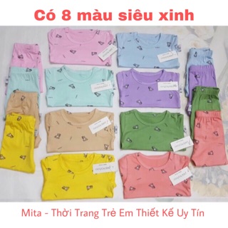 [PEEKABOO XUẤT HÀN] Bộ dài tay cho bé vải cotton thun lạnh MỀM MỊN MÁT - Quần áo trẻ em PEEKABOO LOẠI 1
