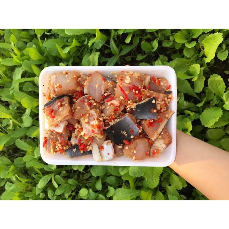 Cá dứa nuôi 1 nắng ướp tỏi ớt Vĩ 500g (giao tphcm)