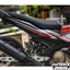 Tem rời Y15ZR đen đỏ xám in UV cao cấp, Dán xe Exciter 150 đời 2016-2019 màu đen. Mẫu decal hoa văn chìm ẩn