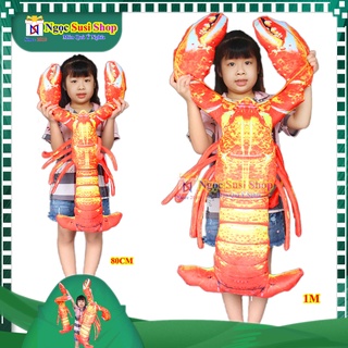 [NHƯ ẢNH] GẤU BÔNG TÔM HÙM ALASKA KHỔNG LỒ [ SIÊU MỊN]