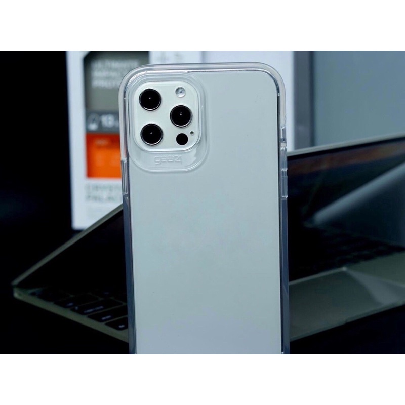 Ốp GEAR4 D30 lưng cứng chống ố sốc trong suốt cho iphone 12/12pro/12promax/13/13Pro/13Promax/14/15/plus/pro/promax