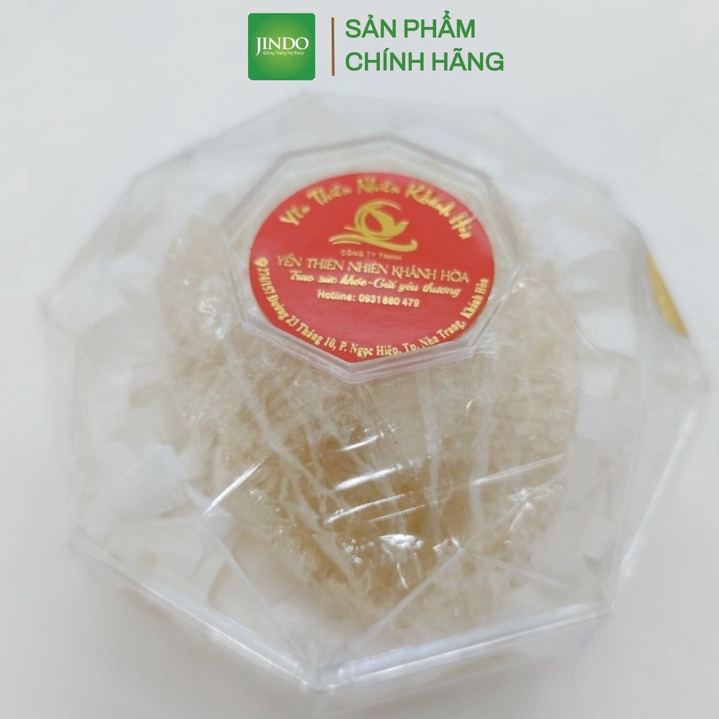 Yến sào Khánh Hòa cao cấp Đệ Nhất Yến JINDO 10g 1 tổ yến sợi ngắn tác dụng bồi bổ, tốt cho sức khỏe