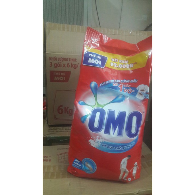 BỘT GIẶT OMO 6KG | Shopee Việt Nam