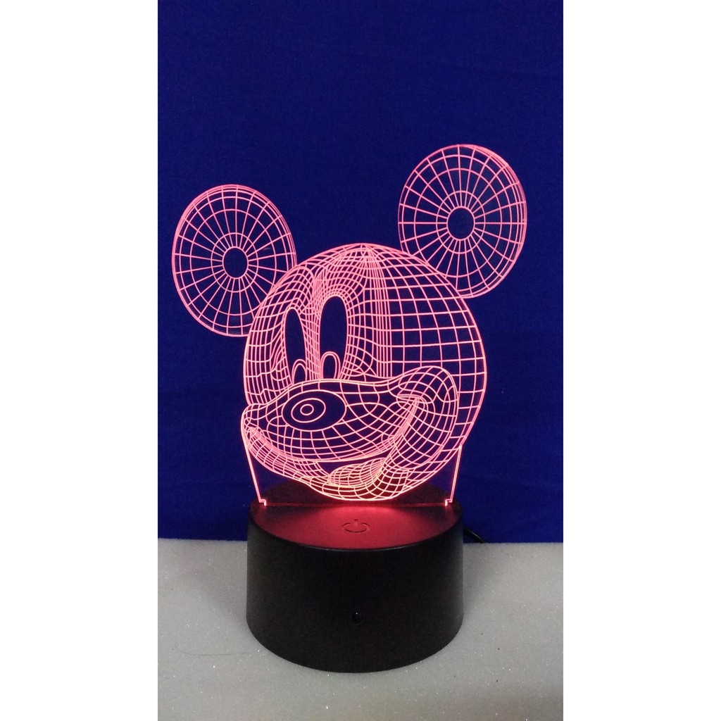 Đèn led 3D - CHUỘT MICKEY | Shopee Việt Nam