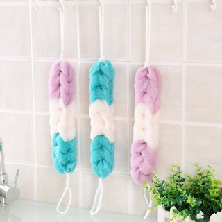 Bông tắm dài tạo bọt cao cấp chất liệu lưới PE dày mềm mại nhiều màu sắc 88265