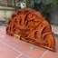 Tranh Quạt Thuận Buồm Xuôi Gió Gỗ Hương kích thước 60*120cm,ván 5cm