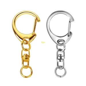 Bộ 10 cái móc khóa bằng hợp kim kẽm làm trang sức DIY
