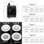 KUEDFEU Air Vent, Lưới tản nhiệt ống nhựa tuần hoàn không khí, Lưới tản nhiệt van chiết xuất chống chim và chuột bền bỉ