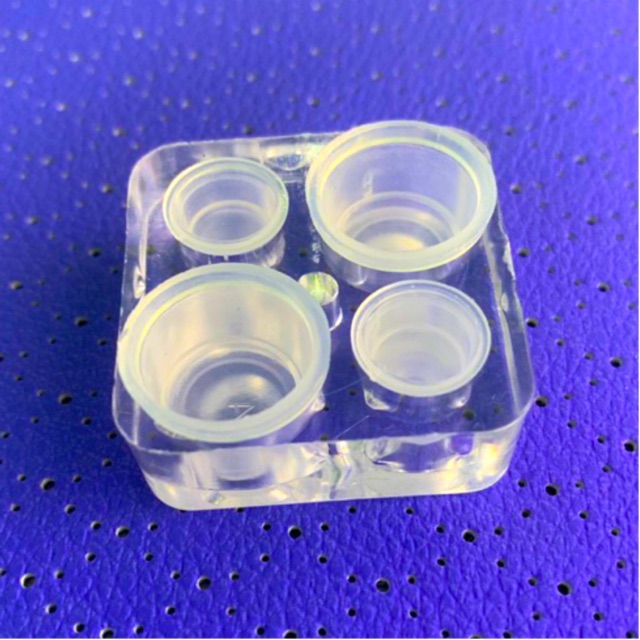 Đế nhựa đựng mực - Chum đựng mực silicon nhiều loại
