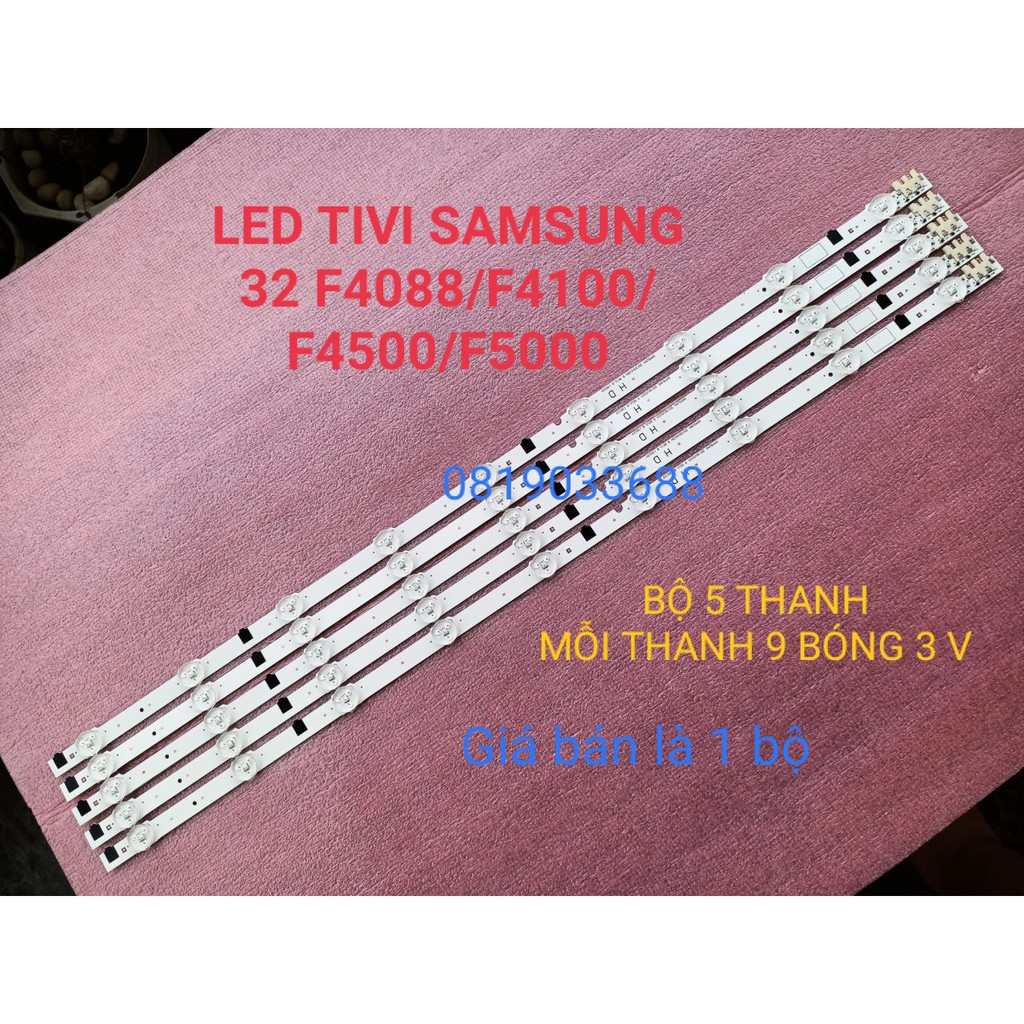 BỘ LED TIVI SAMSUNG 32F4100 32F4001 32F4500 32F5000 MỚI 100% BỘ 5 ...