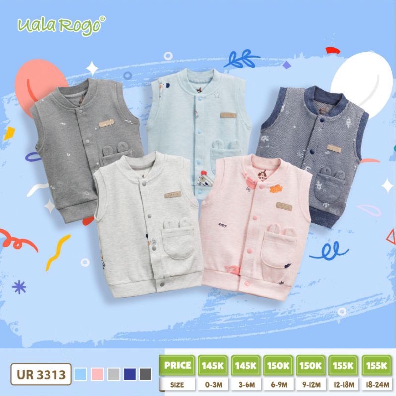 [UALA ROGO] Áo Gile Túi Tai Thỏ UR3313 | Shopee Việt Nam