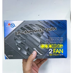 QUẠT TẢN NHIỆT 2 CÁNH HỒ THỦY SINH COOLING 2 FAN AQUA WORLD 65-70CM