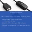 Btsg Dây mở rộng USB 2 0 Cáp chuyển đổi để ghi âm lái xe Đèn bàn LED Quạt USB