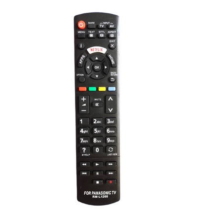 Điều khiển TIVI panasonic RM-L1268 hàng tốt - Tặng kèm pin - Remote panasonic RM-L1268 mẫu thay thế giá tốt