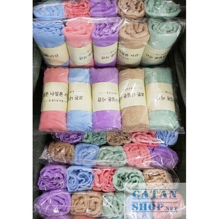 Khăn mặt lông cừu hàn quốc 30x50cm loại xịn siêu mềm mịn , siêu thấm nước loại 1 GD389-KhanHQ-KMat