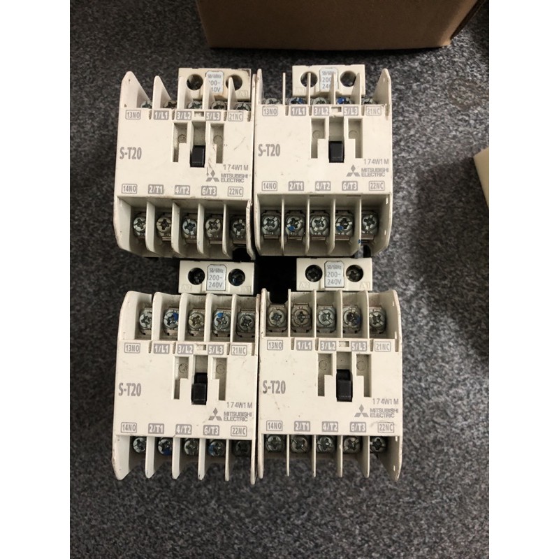 Khởi động từ, Contactor ST-10A Mítubishi coil 24VDC, 110V-220VAC ...