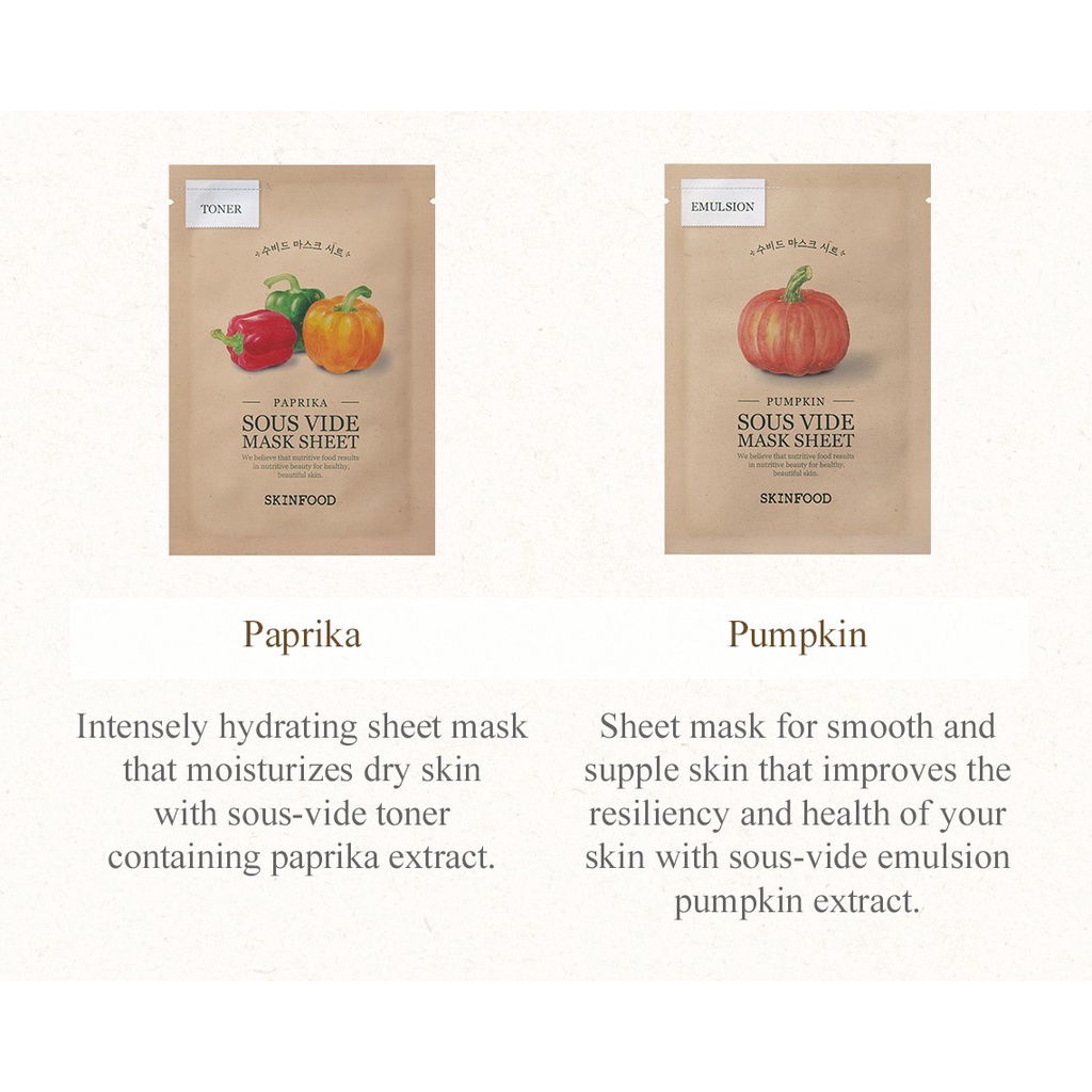 Ảnh 10 miếng mặt nạ Sous Vide thuần chay nuôi dưỡng và dưỡng ẩm Sous Vide Sheet Mask 2