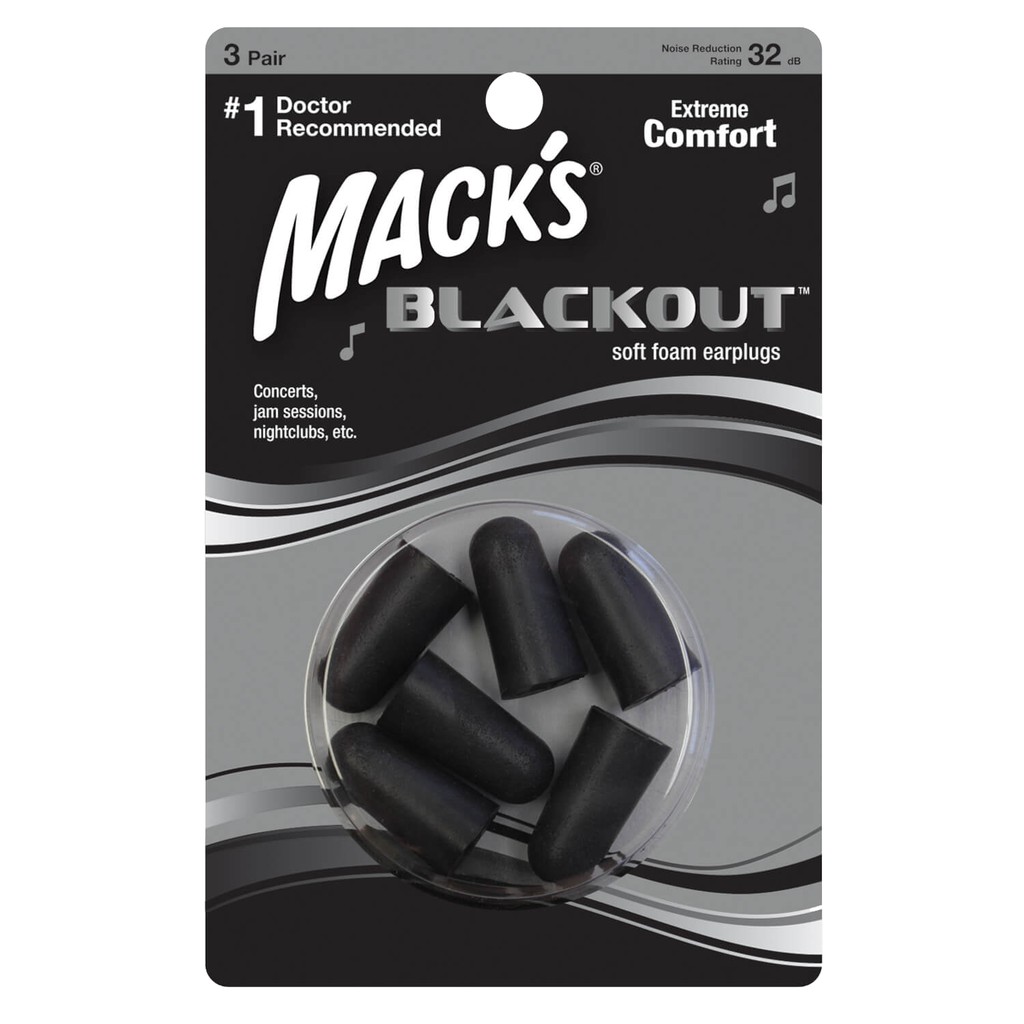 Ảnh Hộp 3 đôi nút bịt tai chống ồn Mack's Soft Foam (Siêu mềm) 4