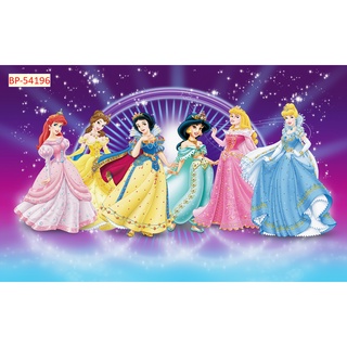 Tranh Dán Tường Phòng Trẻ Hình Công Chúa 3D