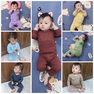 [CHUẨN LOẠI 1] Bộ bé trai Peekaboo dài tay cạp cao vải THUN LẠNH MỀM MƯỚT siêu thích - quần áo trẻ em từ 5-18kg