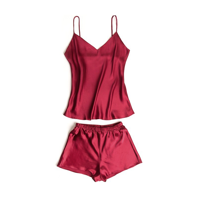 Ảnh Bộ Đồ Ngủ Mặc Nhà Hai Dây Quần Cộc Hisexy MS03 2