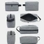 FAVORITEGOODS Túi Đựng Mỹ Phẩm Dành Cho Nam Nữ Chống Bụi Vải Chống Thấm Nước Trang Điểm Nhu Cầu