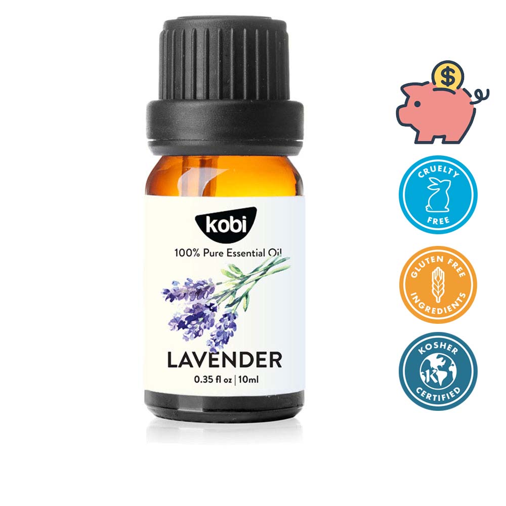 [Mã BMLTB200 giảm đến 100K đơn 499K] Tinh dầu Oải Hương Kobi Lavender essential oil giúp khử mùi, thơm phòng - 10ml