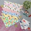 Khăn yếm tam giác cho bé chất liệu Cotton 2 lớp có cúc bấm cao cấp Shop Dâu Tây Stores