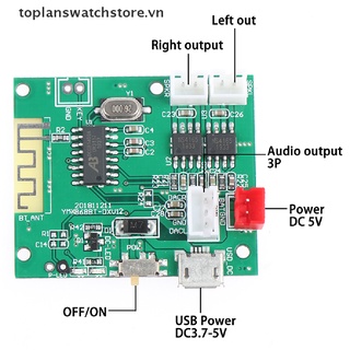 Bảng Mạch Khuếch Đại Âm Thanh Bluetooth 5.0 5W * 2 Chất Lượng Cao