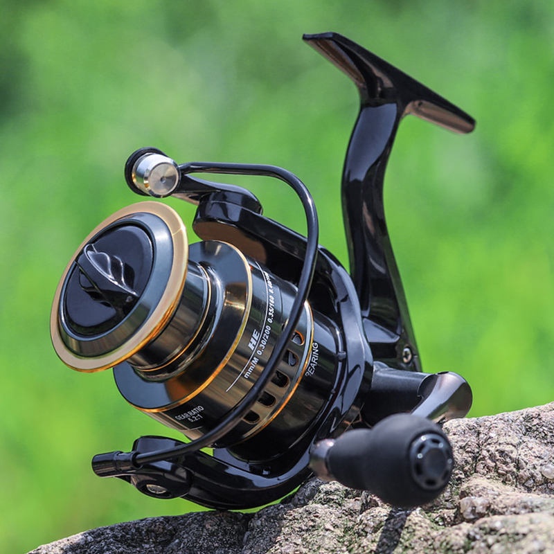 10kg Max drag Mini reel 500 cuộn câu cá nhỏ cuộn câu cá mới bắt đầu câu tôm trẻ em cuộn câu cá, trẻ em
