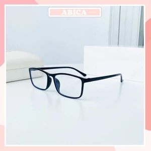 Kính mắt nữ nam giả cận thời trang phong cách Hàn Quốc mắt kính chống tia UV và ánh sáng xanh ABICA 056