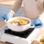 Đồ nhấc nồi 1 cặp 2 miếng găng tay cao su đồ nhấc bếp silicon chịu nhiệt Đồ gia dụng tiện ích dụng cụ nhà bếp thông minh