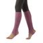 KIN Nữ Bé Gái Khuấy Chân Ấm Áp Boot Còng Có gân Đan Màu Trơn Ngón Chân Đầu Gối Tất Cho Latin Múa Ba Lê Yoga