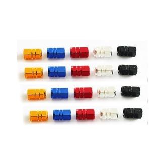 4 bánh xe hợp kim nhôm van lốp miệng nắp không khí