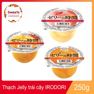Thạch Jelly nhân trái cây IRODORI 250gr (4 vị)