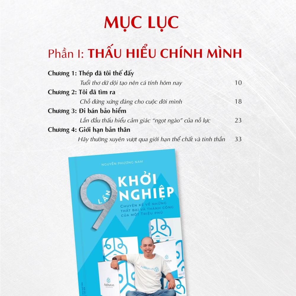 Sách - 9 Lần Khởi Nghiệp - Chuyện Kể Về Những Thất Bại Và Thành Công Của Một Triệu Phú