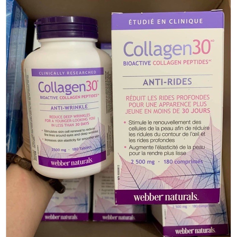 Collagen 30 with biotin của Webber Naturals có tốt không?
