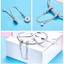 Hạt Xỏ Bamoer Đính Đá Phối Dây Mắt Xích Kiểu Dáng Sang Trọng