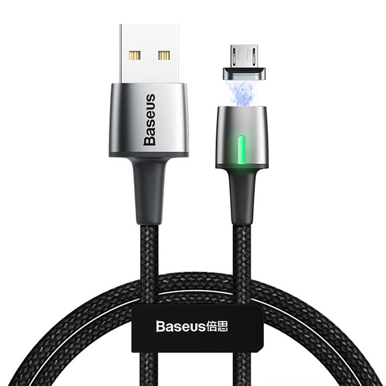 Dây cáp sạc nhanh nam châm từ tính cổng Micro USB dài 200CM hiệu