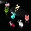 Nồi gốm Mini YOLOGO 1: 12 5 màu DIY Nhà búp bê Decora