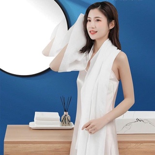 Khăn tắm nén du lịch bằng cotton tiện lợi dùng 1 lần kích thước 70*140cm
